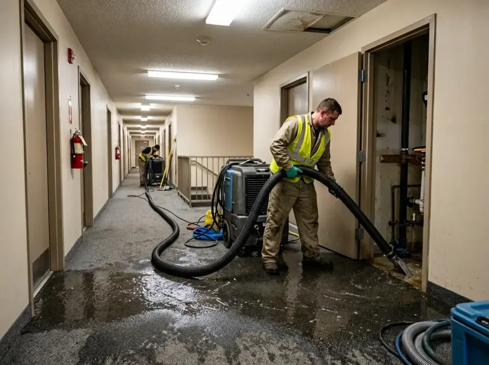 multi-unit-apartment-hallway-f-005 — frequently asked questions, Emergency Burst Pipe Water Extraction & Removal in Polk Cit…